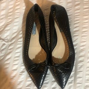 PRADA Black Flats